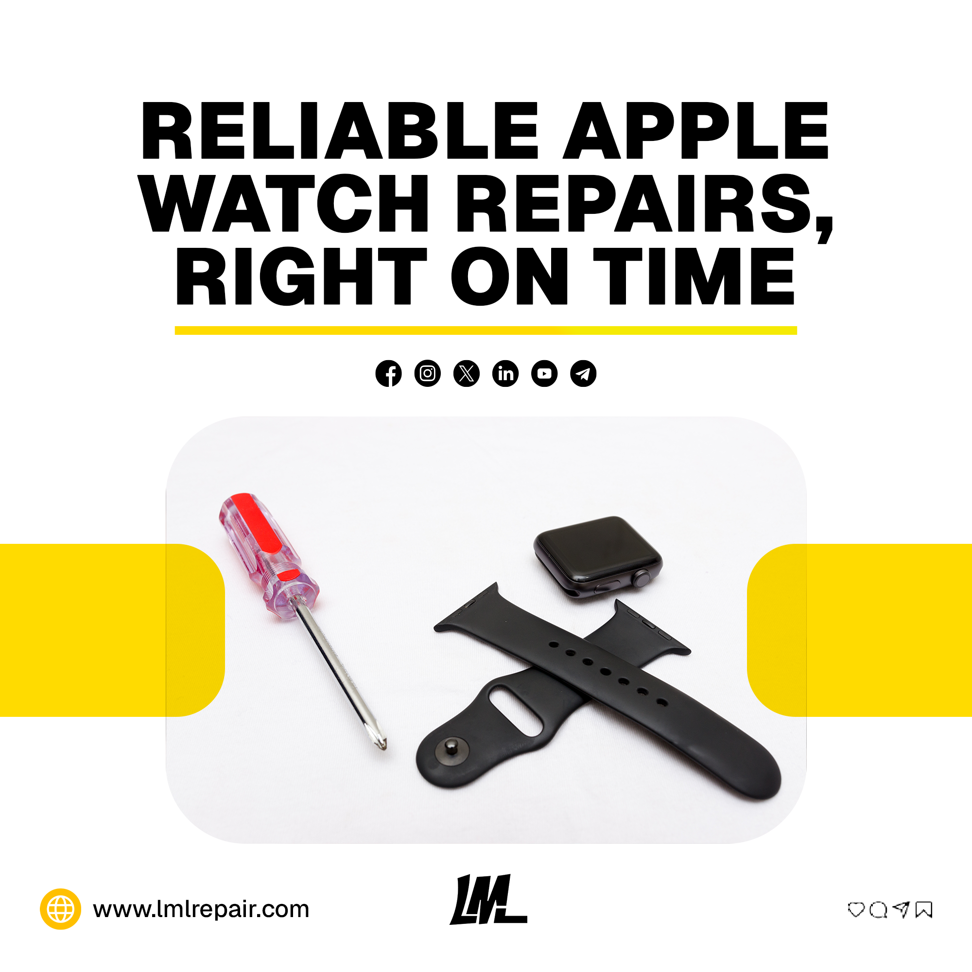 Image for Why choose LML Repair for Apple Watch repairs