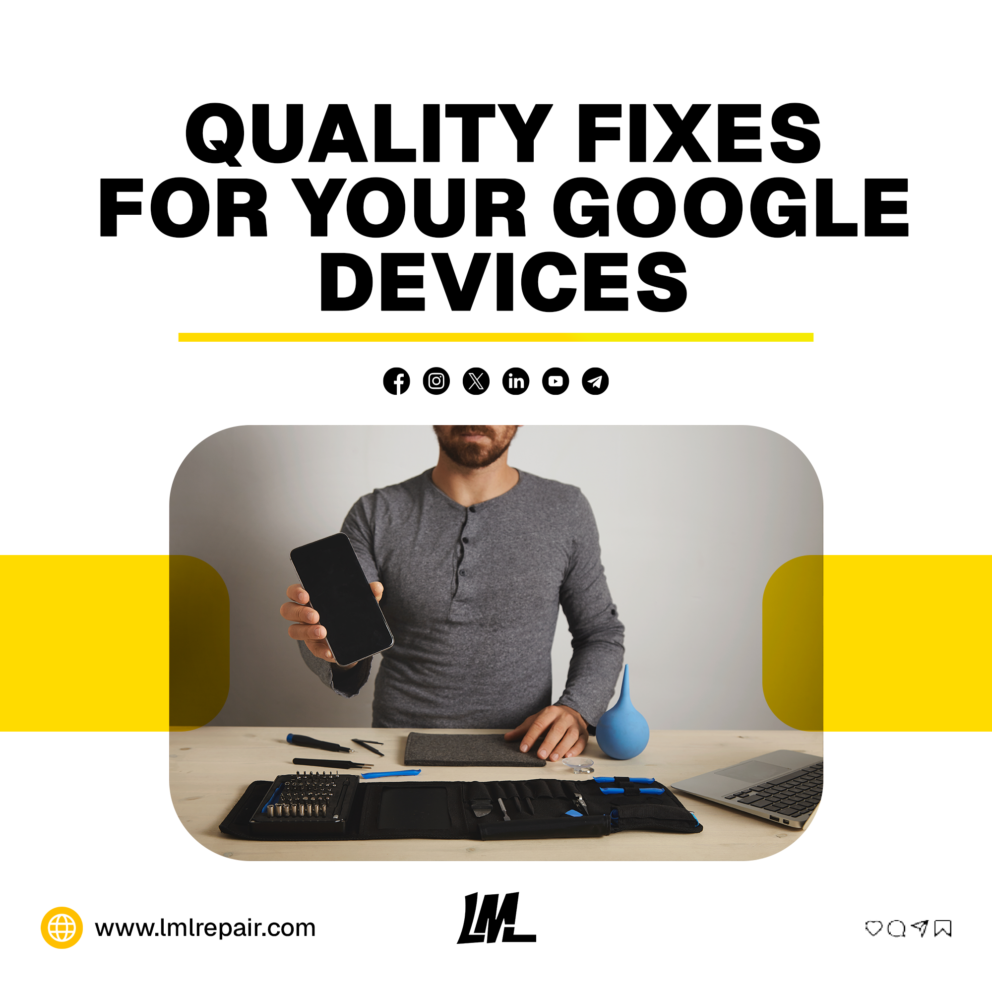 Image for Why choose LML Repair for Google repairs