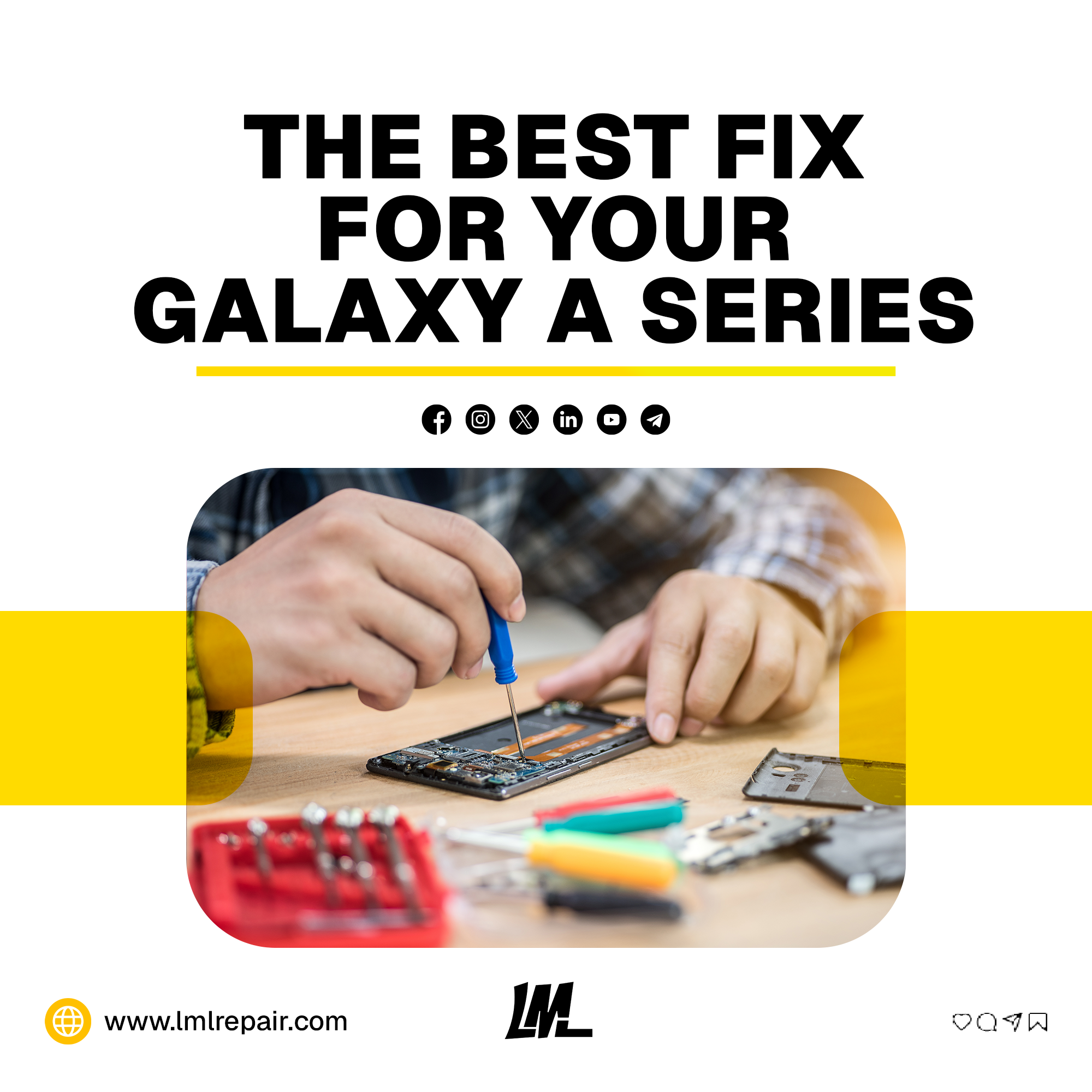 Image for Why choose LML Repair for Samsung Galaxy A Series repairs