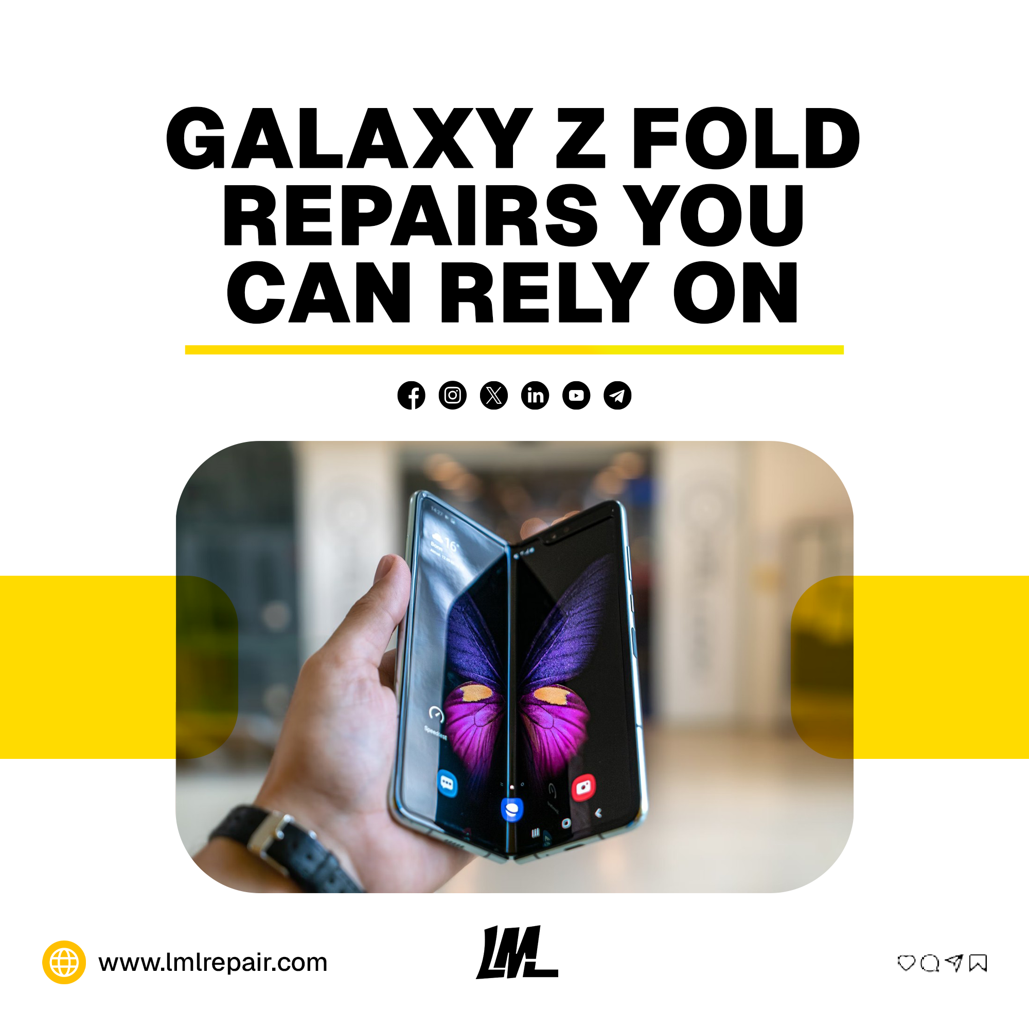 Image for Why choose LML Repair for Samsung Galaxy Z Fold repairs
