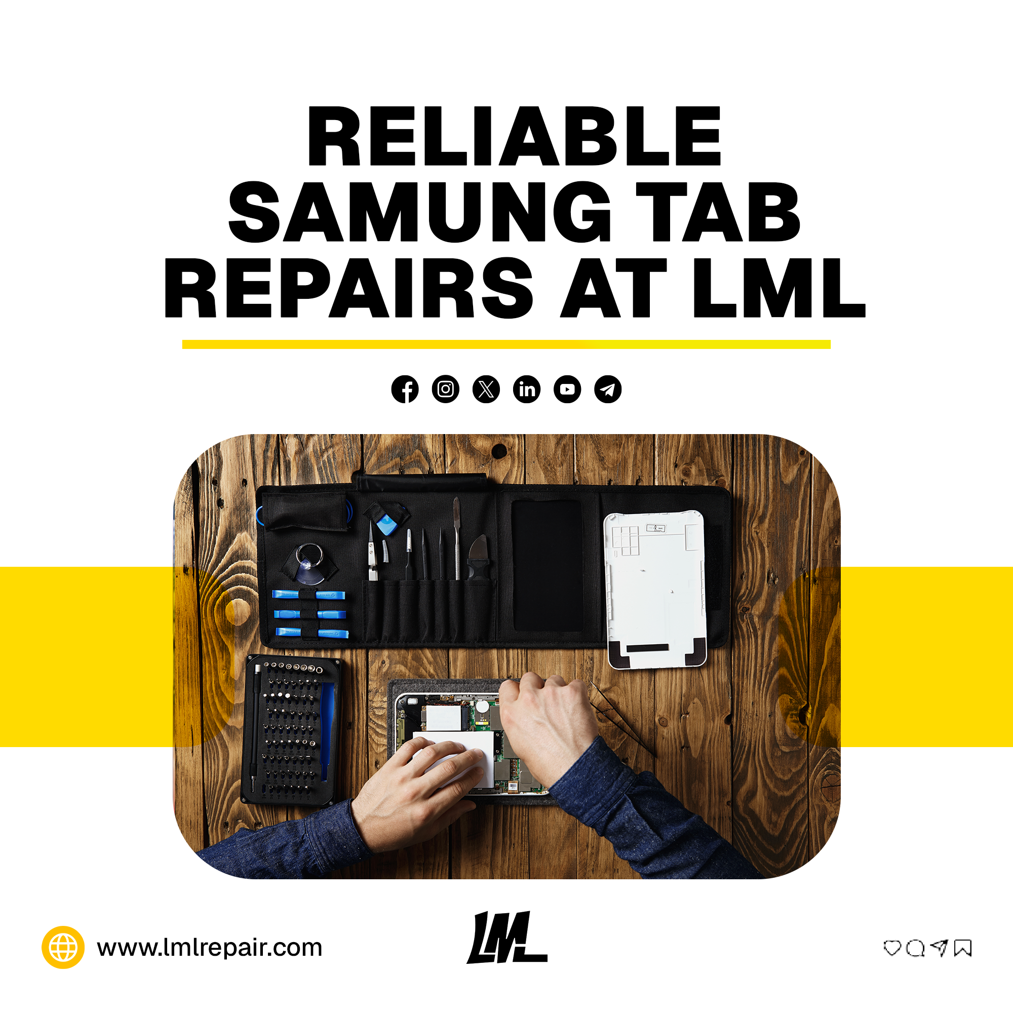Image for Why choose LML Repair for Samsung Tab repairs