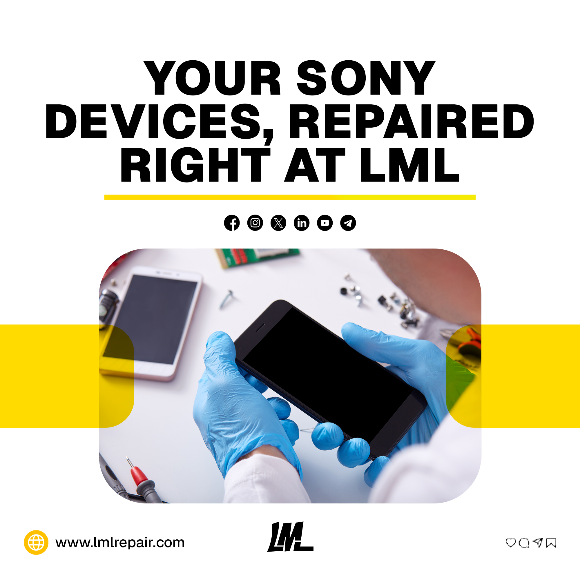 Image for Why choose LML Repair for Sony repairs